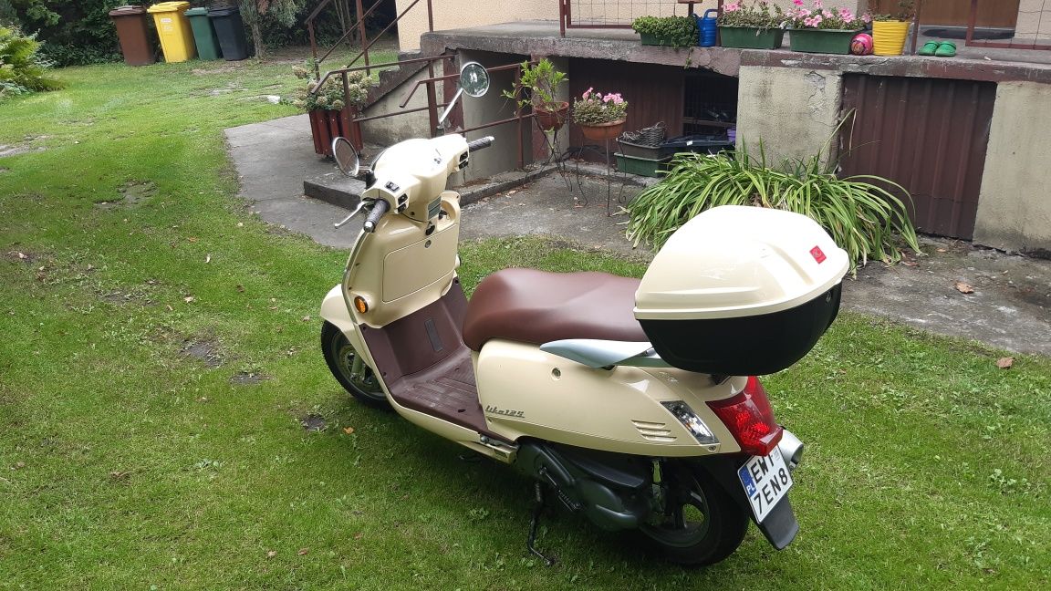 Skuter Kymco Like 125, 3215 km przebiegu