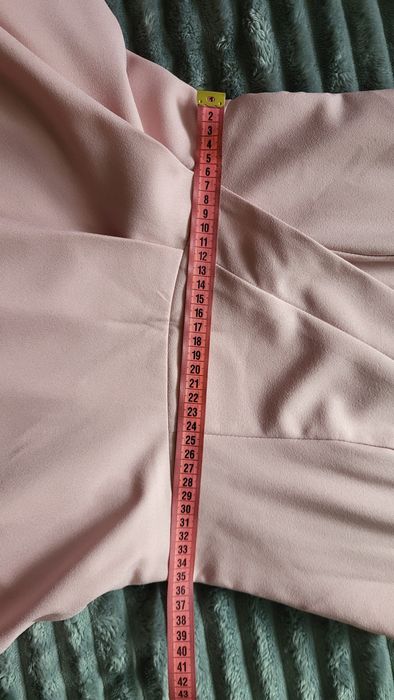 Elegancka sukienka Elizabeth Collection pudrowy róż