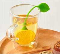 Zaparzacz silikonowy cytrynka do ziół herbaty gadżet cytryna
