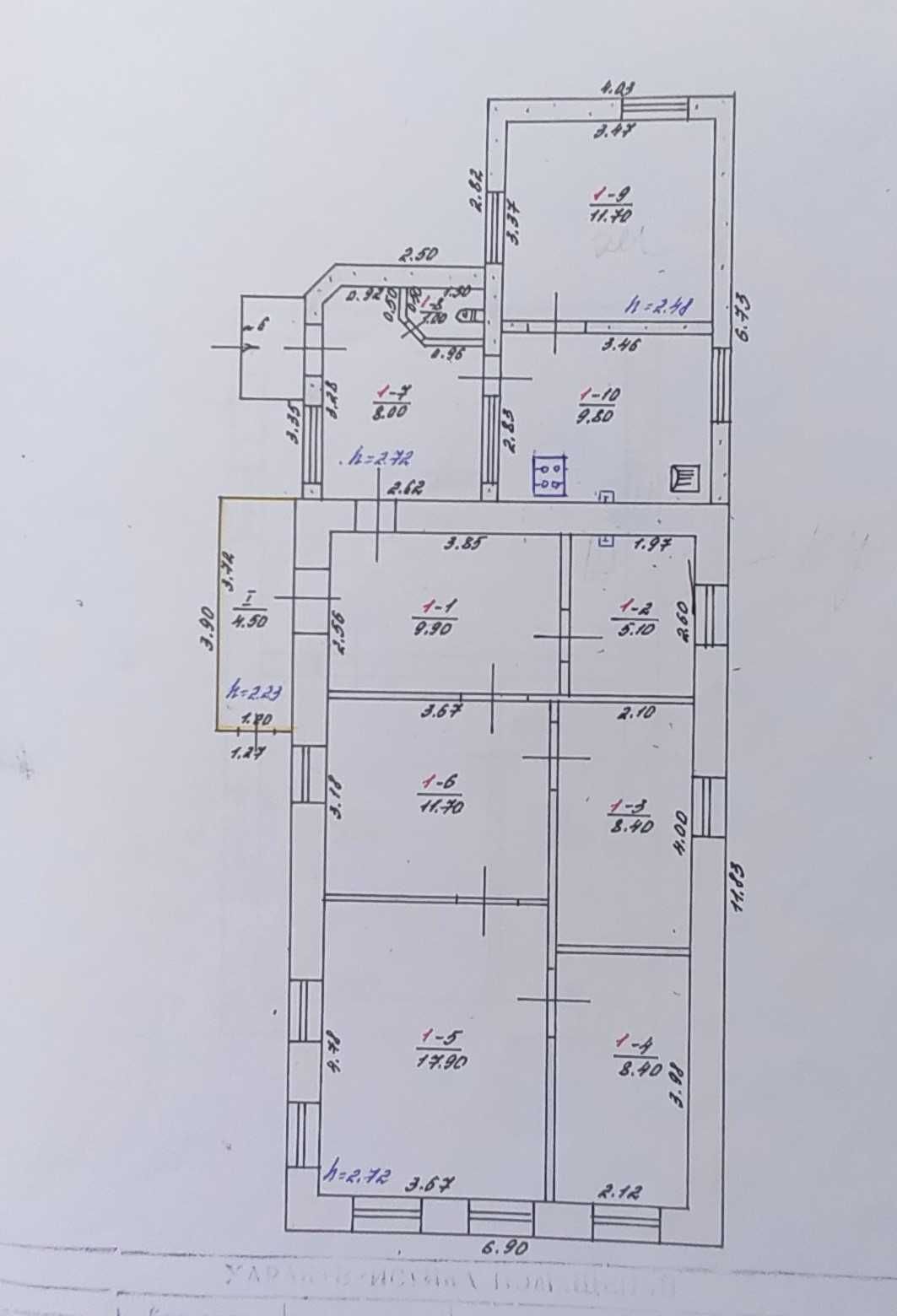 Продаєм Будинок-5 кімнат Корабельний район  вул. Торгова .