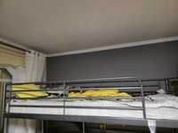 Piętrowe łóżko metalowe IKEA