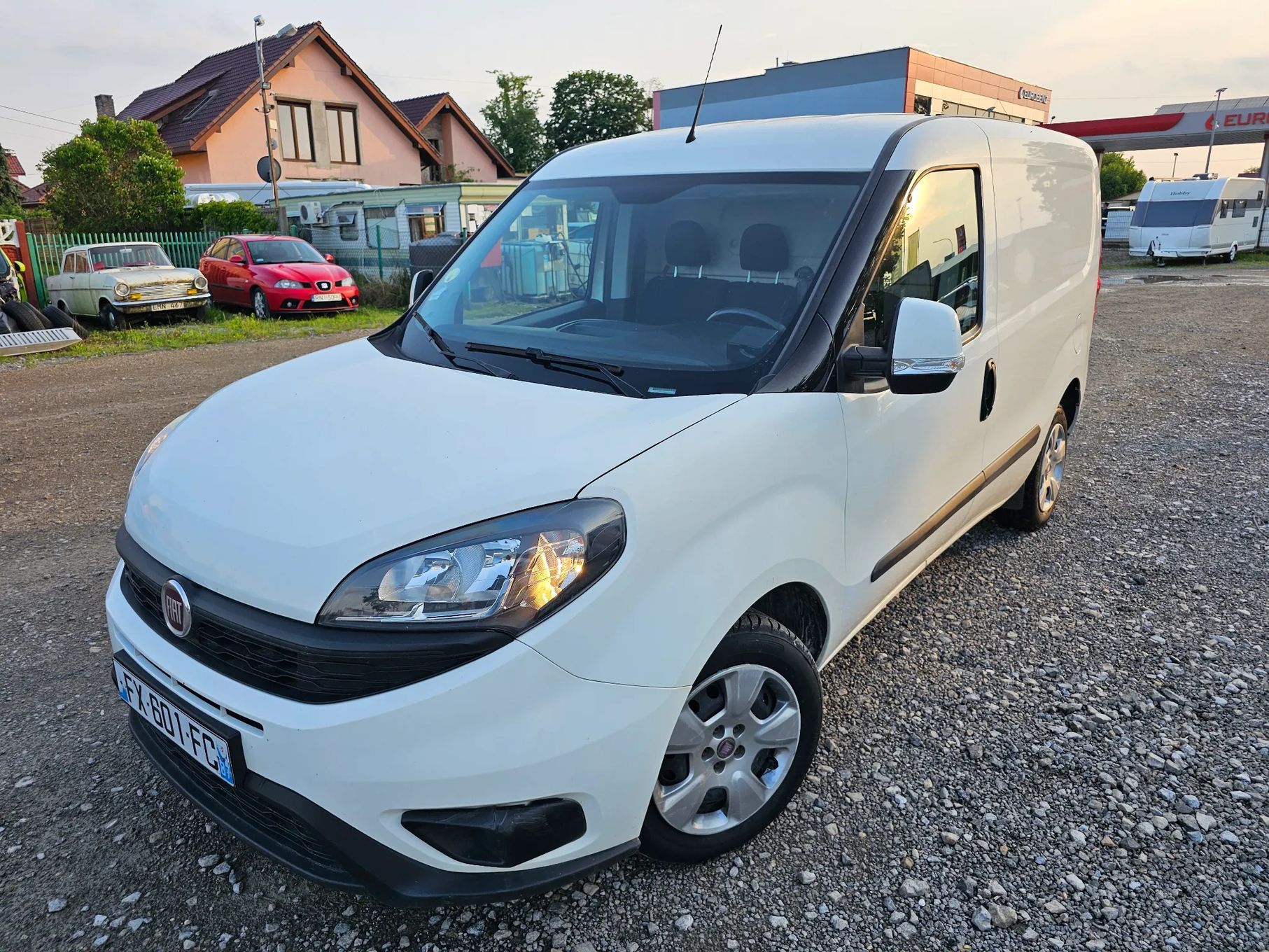 Fiat DOBLO CHLODNIA THERMOKING KLIMA EURO6  49900 bez podatku , kabina 3 osoby temper do 0 C