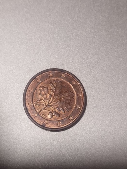 Moeda de 1 centavos da folhinha