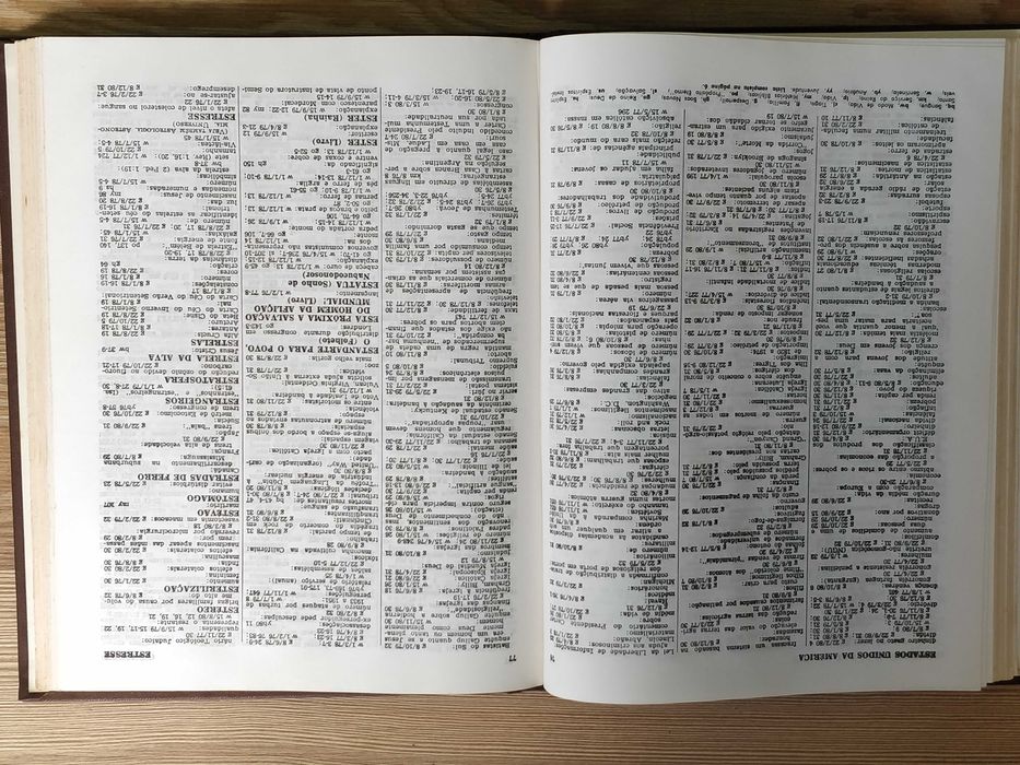 Livro Índice das Publicações da Torre da Vigía