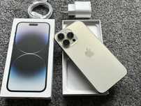 iPhone 14 Pro 256GB GOLD ZŁOTY Rose Bateria 98% GWARANCJA Fv