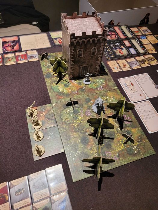 Gra planszowa Nova Aetas PL + Black Rose Wars: Mistrz + koszulki