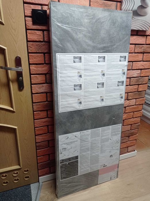 Blat laminowany GoodHome Kala 3,8 x 62 x 150 cm light grey  jasnoszary