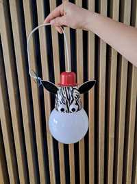 Lampa Zebra do pokoju dziecięcego