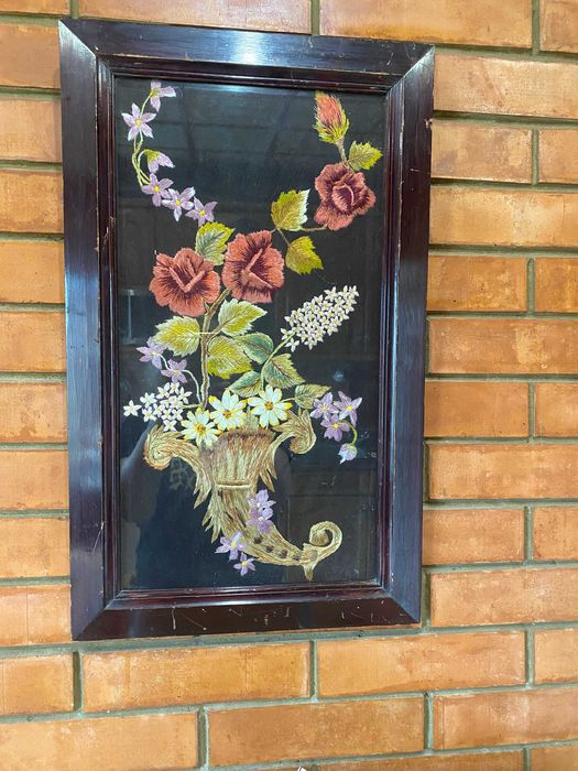 Картина вишита старовинна Ріг достатку