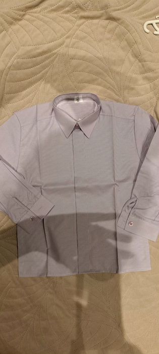 Koszula dla chopba jasny fiolet r 98