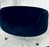 Nowa sofa legowisko S XS york złote nożki poslanie dla psa kota welu