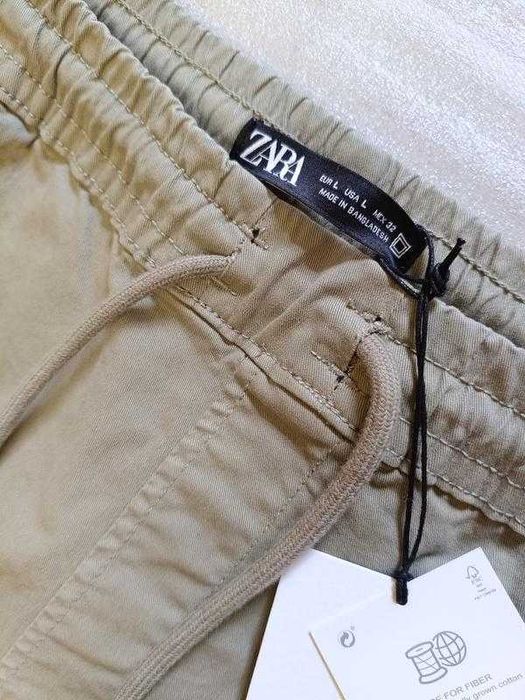 Штани джогери карго ZARA (0108/421/506) L/W32