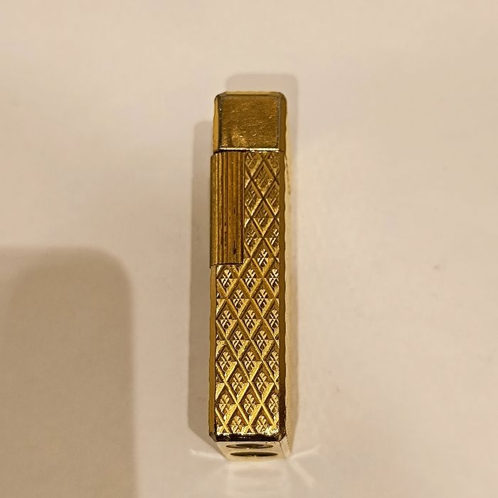 Isqueiro Vintage Flaminaire Paris Pat Pend banhado a ouro