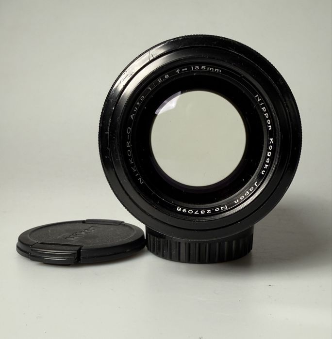Nippon Kogaku Japan (Nikon) Nikkor-Q Auto 135/2.8 байонет Nikon non-Ai