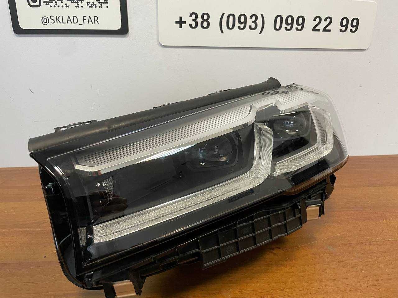 Фары фара BMW 5 G30 f90 2020+ lci full led USA БМВ Г30 Ф90 лед