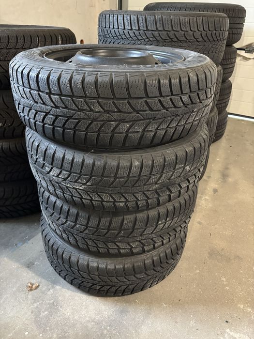 Koła zimowe komplet Hyundai i10 Kia picanto Hankook 175/65/14