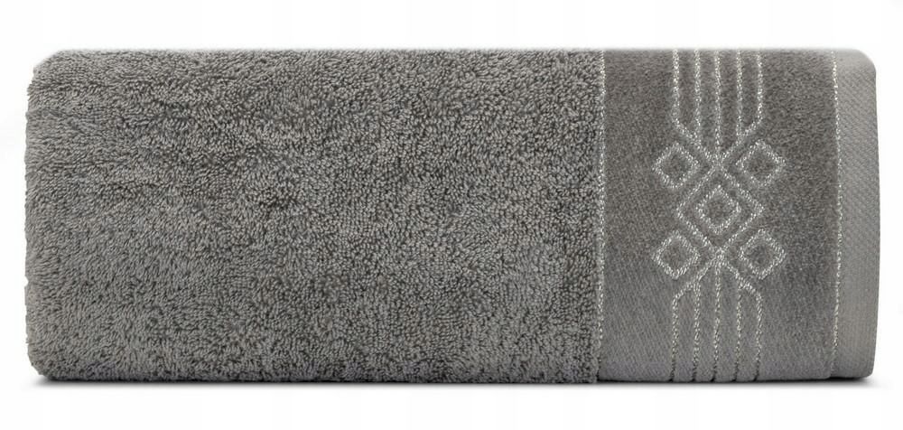 Ręcznik Kamela 50x90 grafitowy frotte 520g/m2