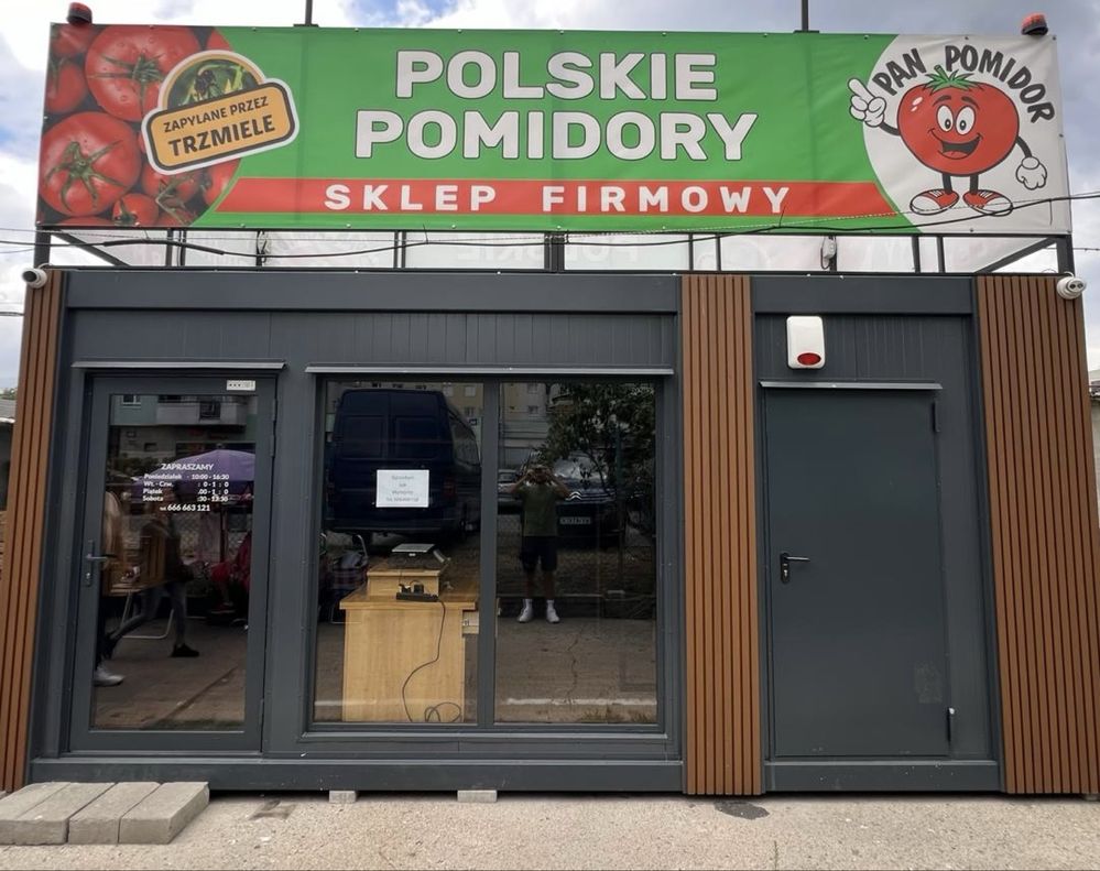 Kontener pawilon sklep  w centrum Skarżysko Kam.