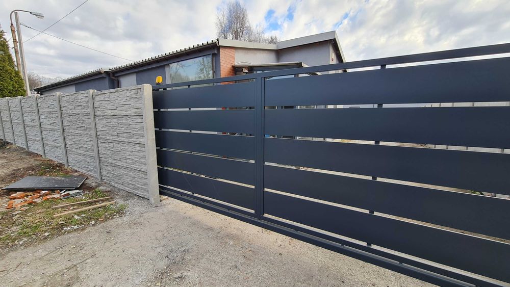 Ogrodzenia Betonowe, Panelowe 3D, Palisadowe, Bramy z MONTAŻEM
