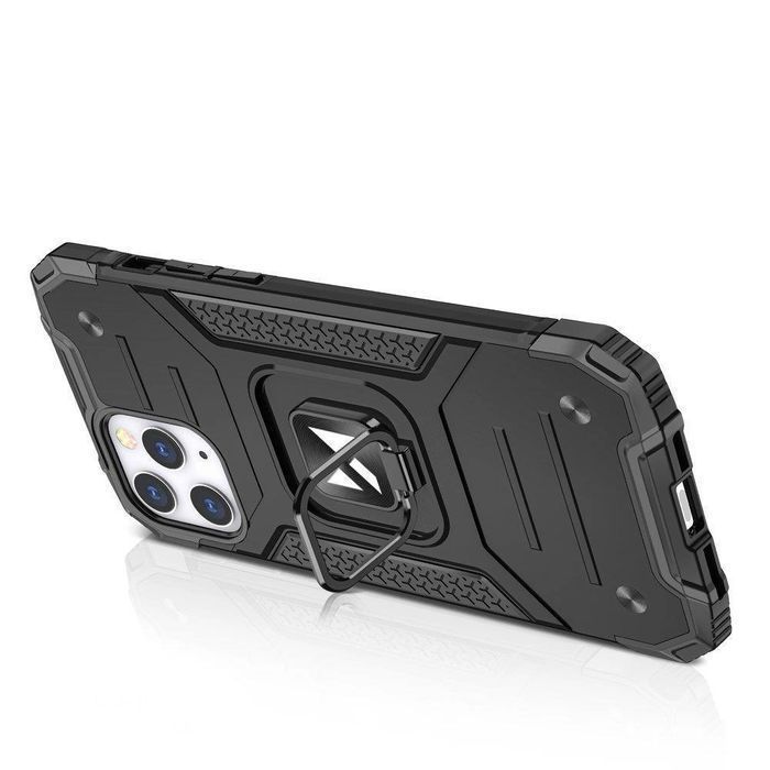 Wozinsky Ring Armor etui iPhone 14 Pro Max uchwyt magnetyczny ring