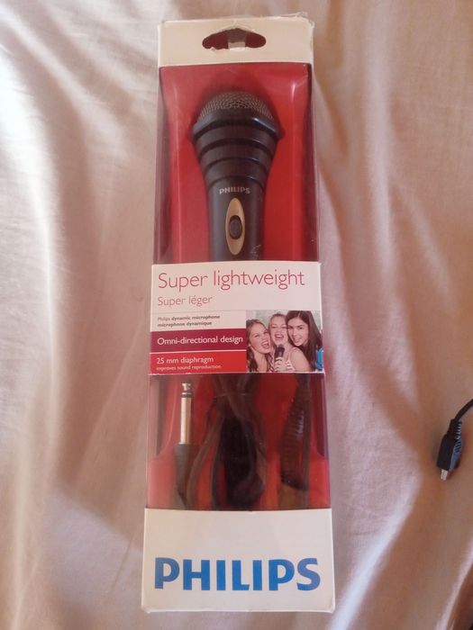 Microfone Philips SBCMD110
