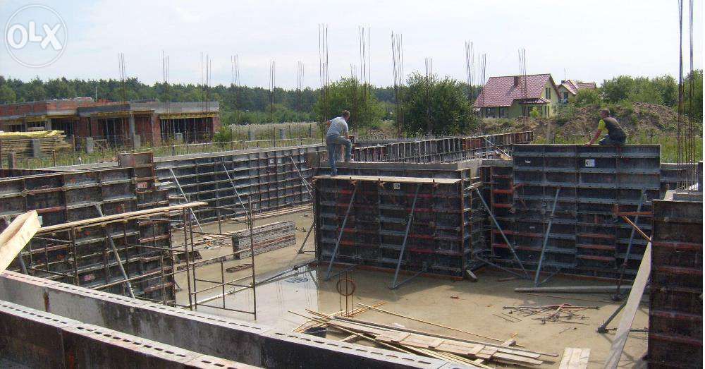 WYNAJEM szalunki ścienne, stropowe, transport