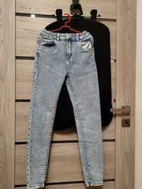 Jeansy skinny roz.152