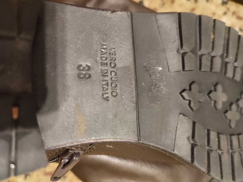 Продам сапоги кожаные