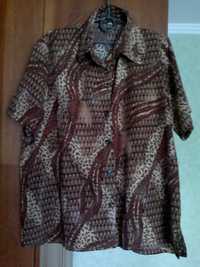 Блуза блузка кофта рубашка тигровая леопардовая Разм.48-50 укр.
