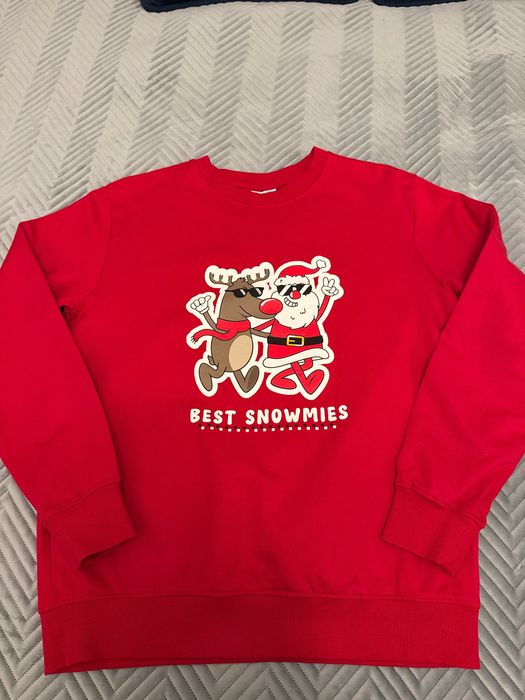 Bluza chłopięca świąteczna marki kappahl, rozmiar 170 cm.