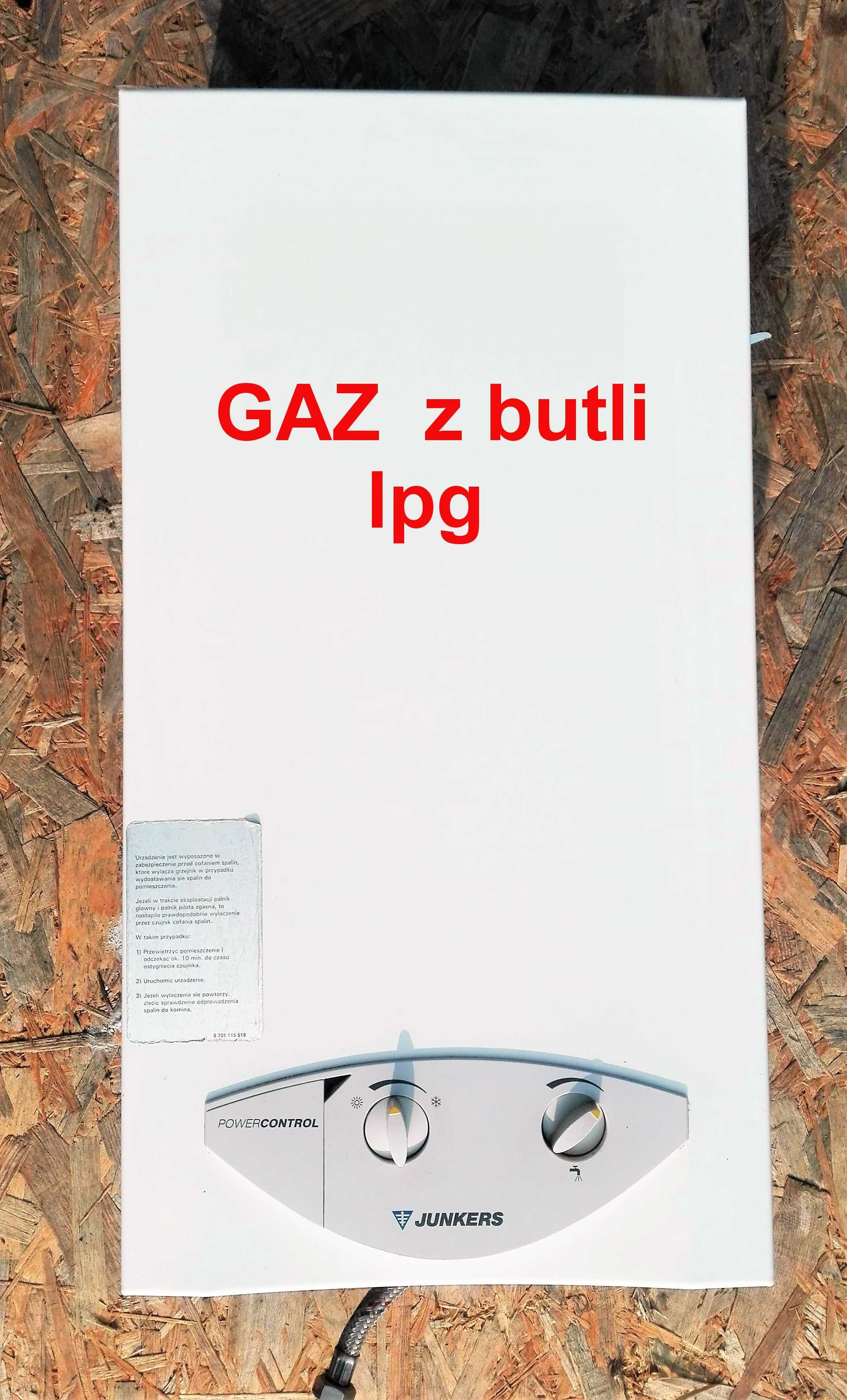 piecyk na gaz z butli junkers od instalatora wysyłka