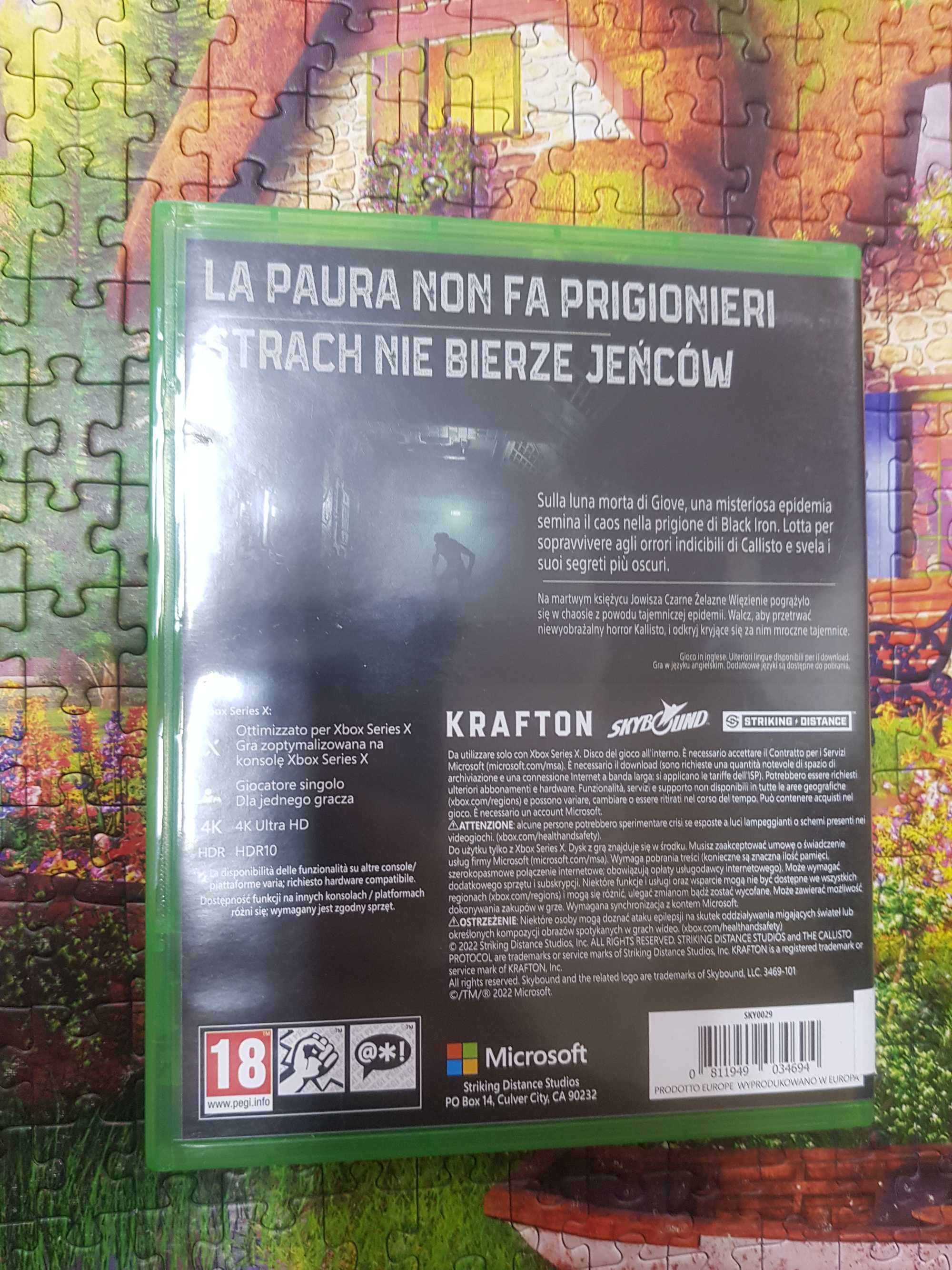 The Calisto Protocol Xbox Series Sklep Iława