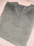 Camisola de malha verde escura homem Mr Blue