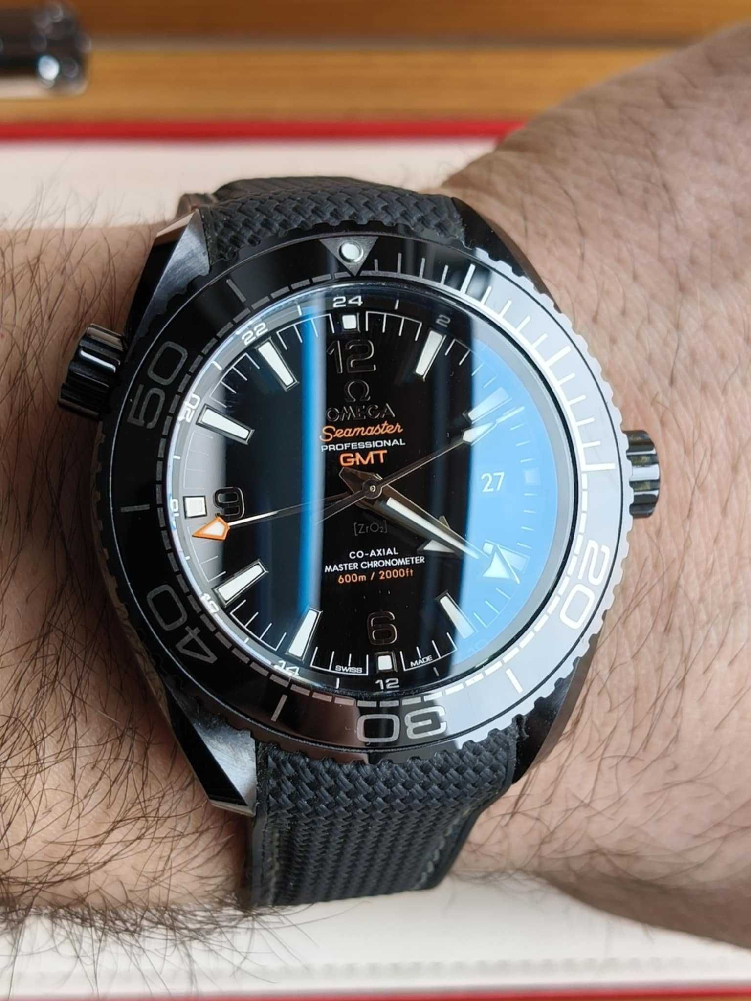Omega Seamaster Planet Ocean 600M "Deep Black" 2023r