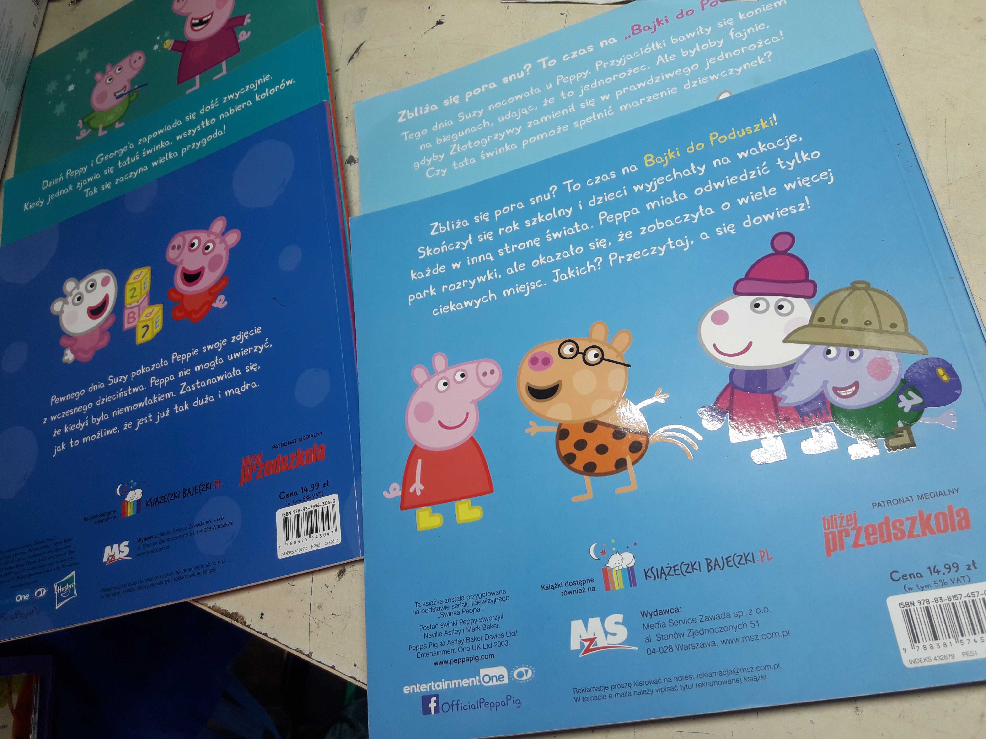 Peppa, puzzle, gra, ksiazeczki.