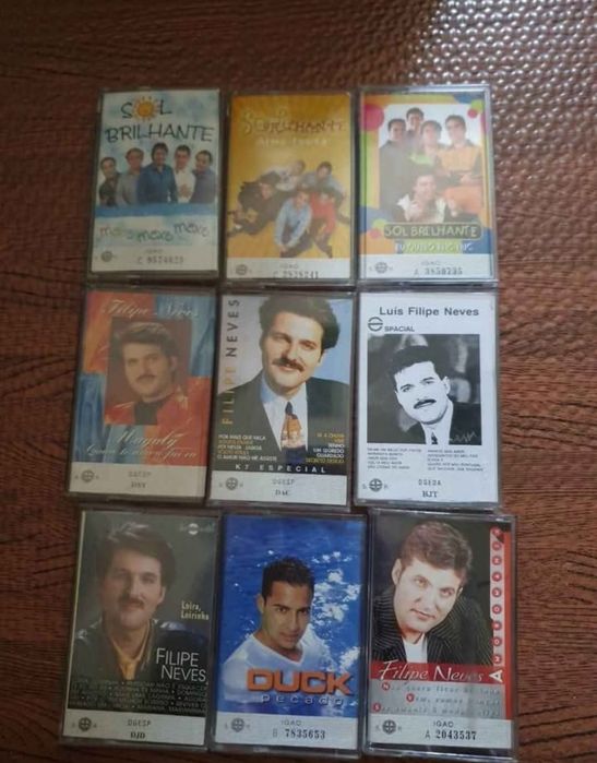 Conjunto de 70  cassetes novas
Musica Popular nacional 

Quim barreiro