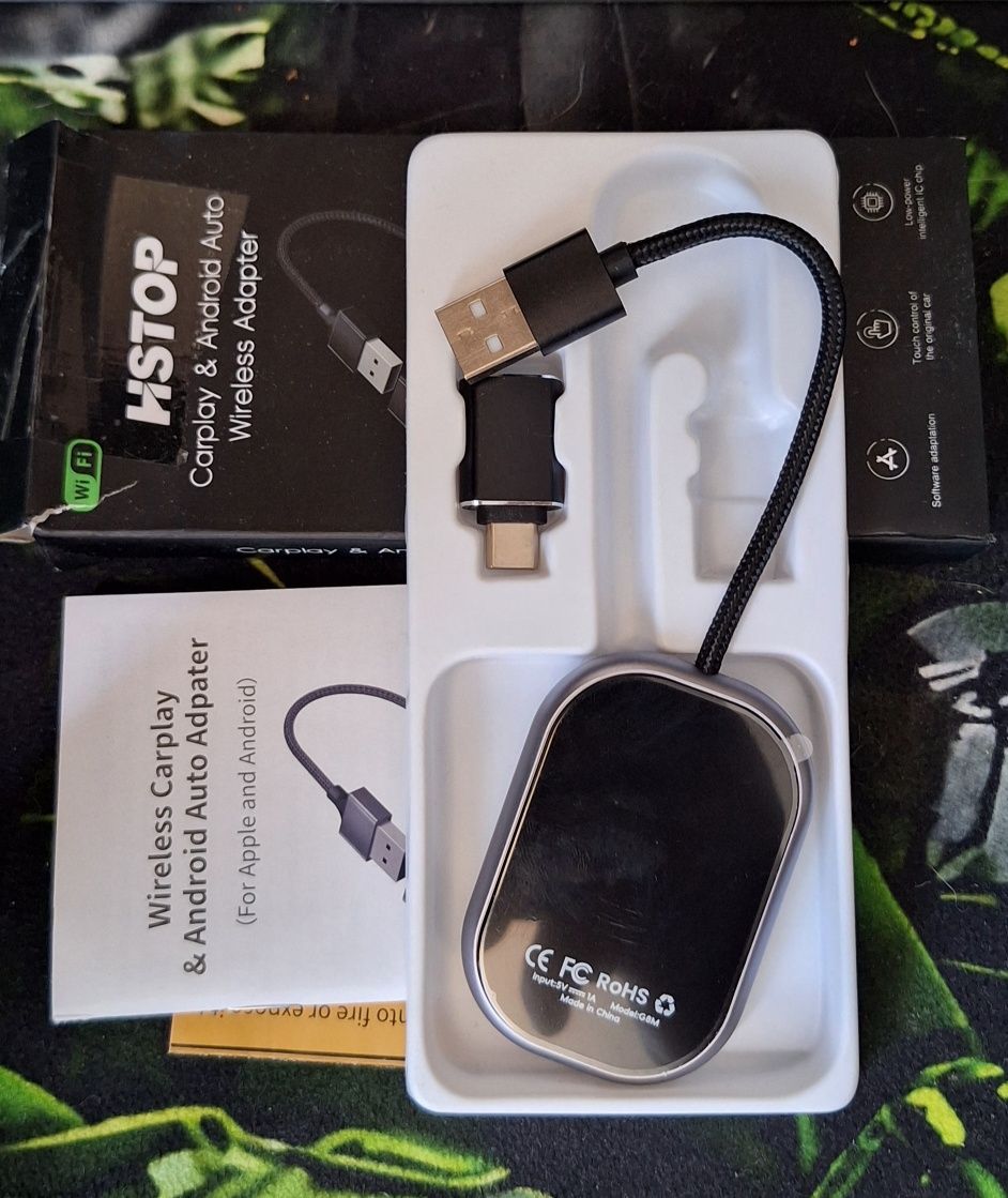 Bezprzewodowy adapter do Carplay Box 5.0 do Carplay / Android A