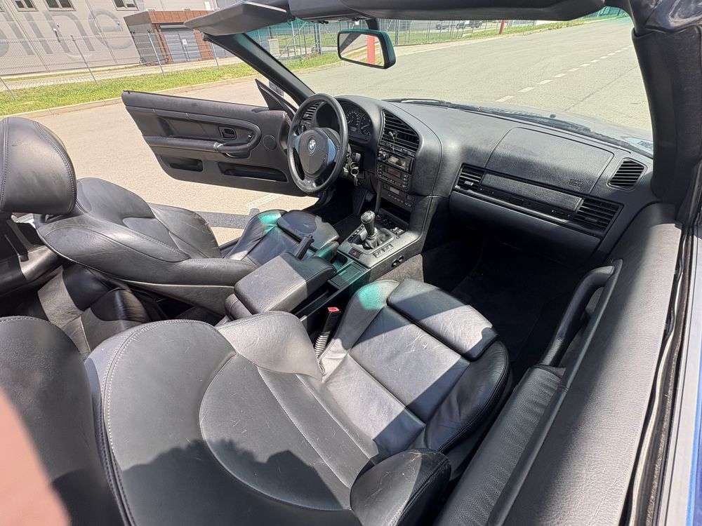 BMW E36 Cabrio Avusblau ZDROWA