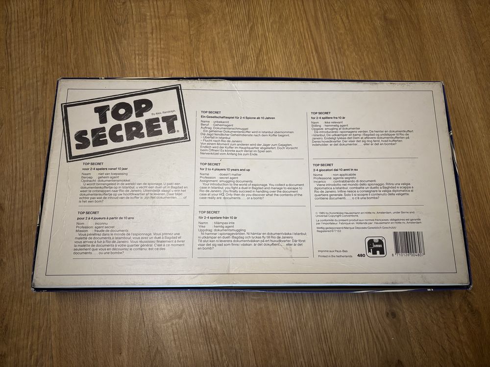 Gra planszowa Top Secret - Jumbo.