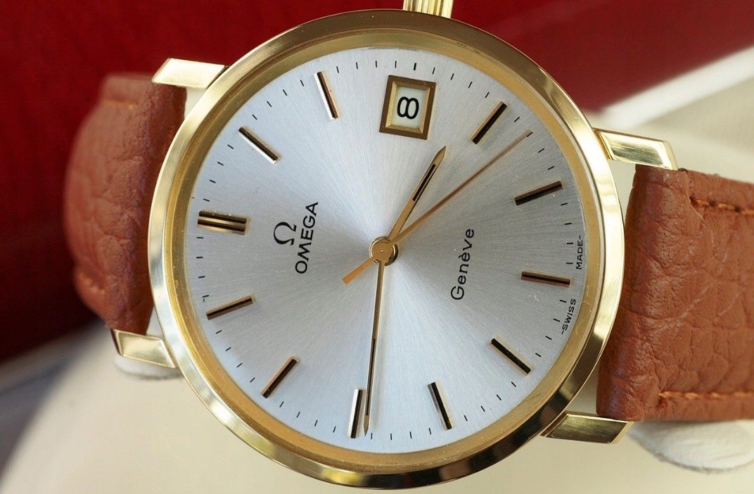 Omega Geneve zegarek 18k 750