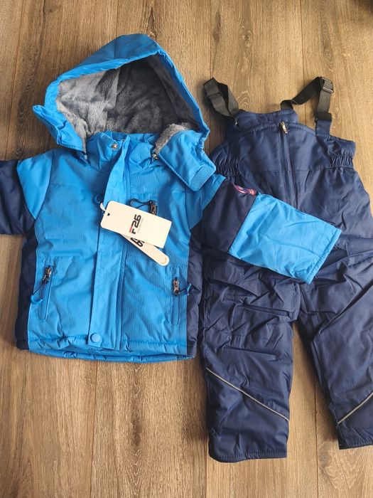 Nowy kombinezon zimowy chłopięcy rozm.80/86