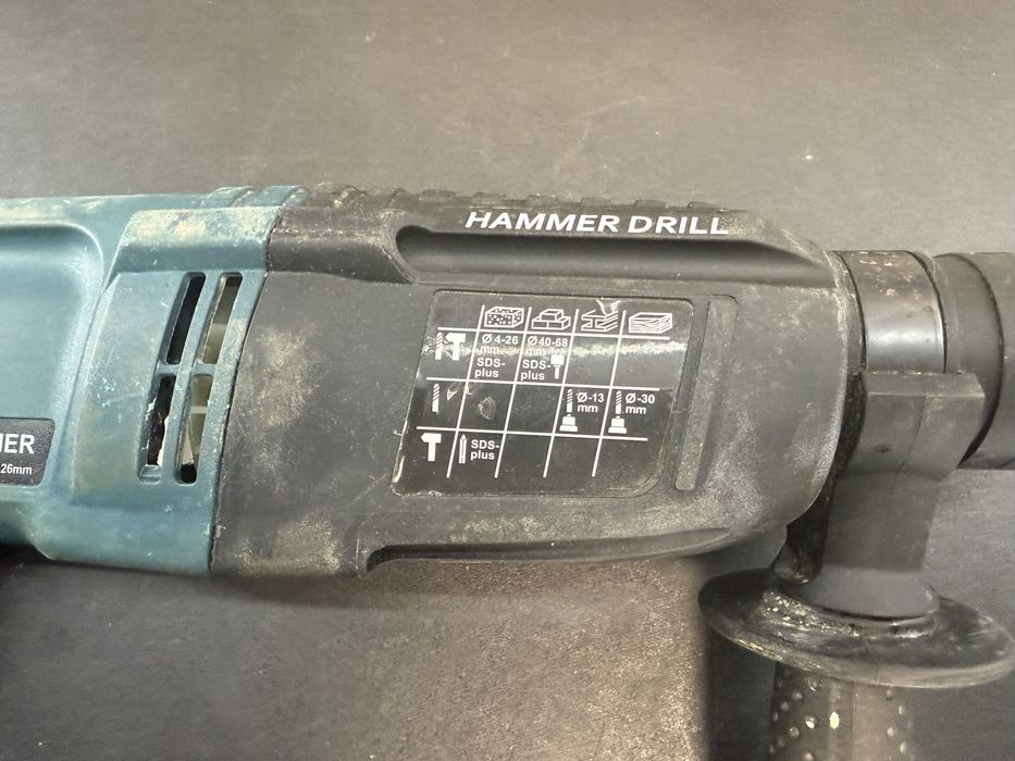 Duża młotowiertarka Rangers 3050W, bdb stan + dłuto