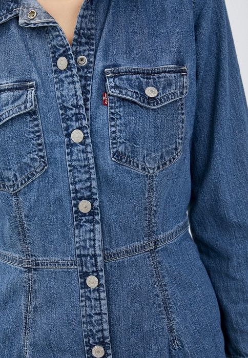Джинсова сукня levi’s. M