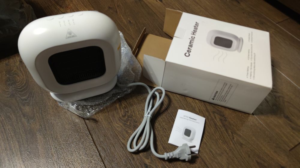 Termowentylator ceramiczny energooszczędny 1500w