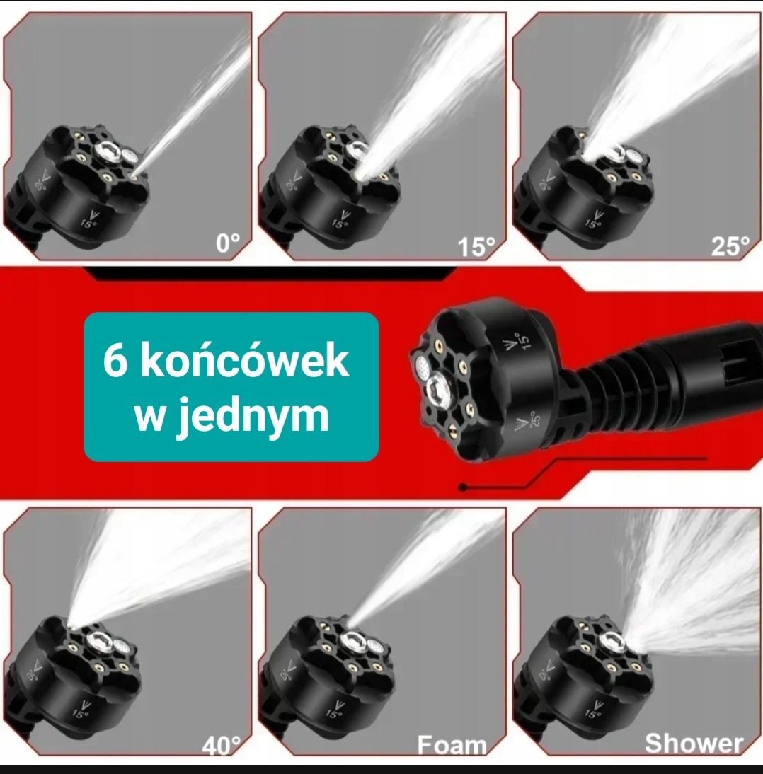 Myjka Ciśnieniowa Akumulatorowa do Baterii Makita 18V mocna!