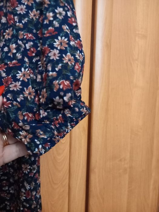 Платье сатин  цветное домашнее новое