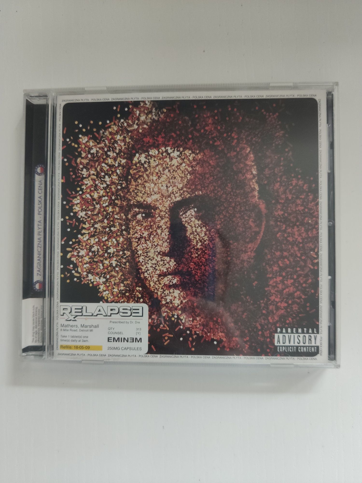 Płyta Eminem Relapse