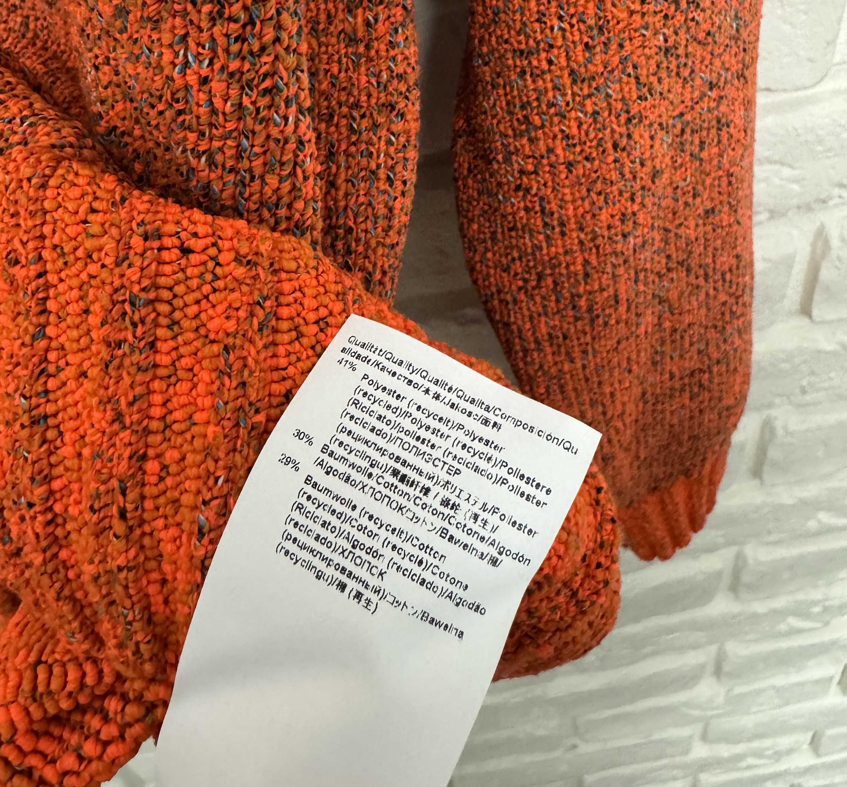 Sweter Męski BOSS Orange Relaxed-Fit Sweater Small Logo Flecked XL