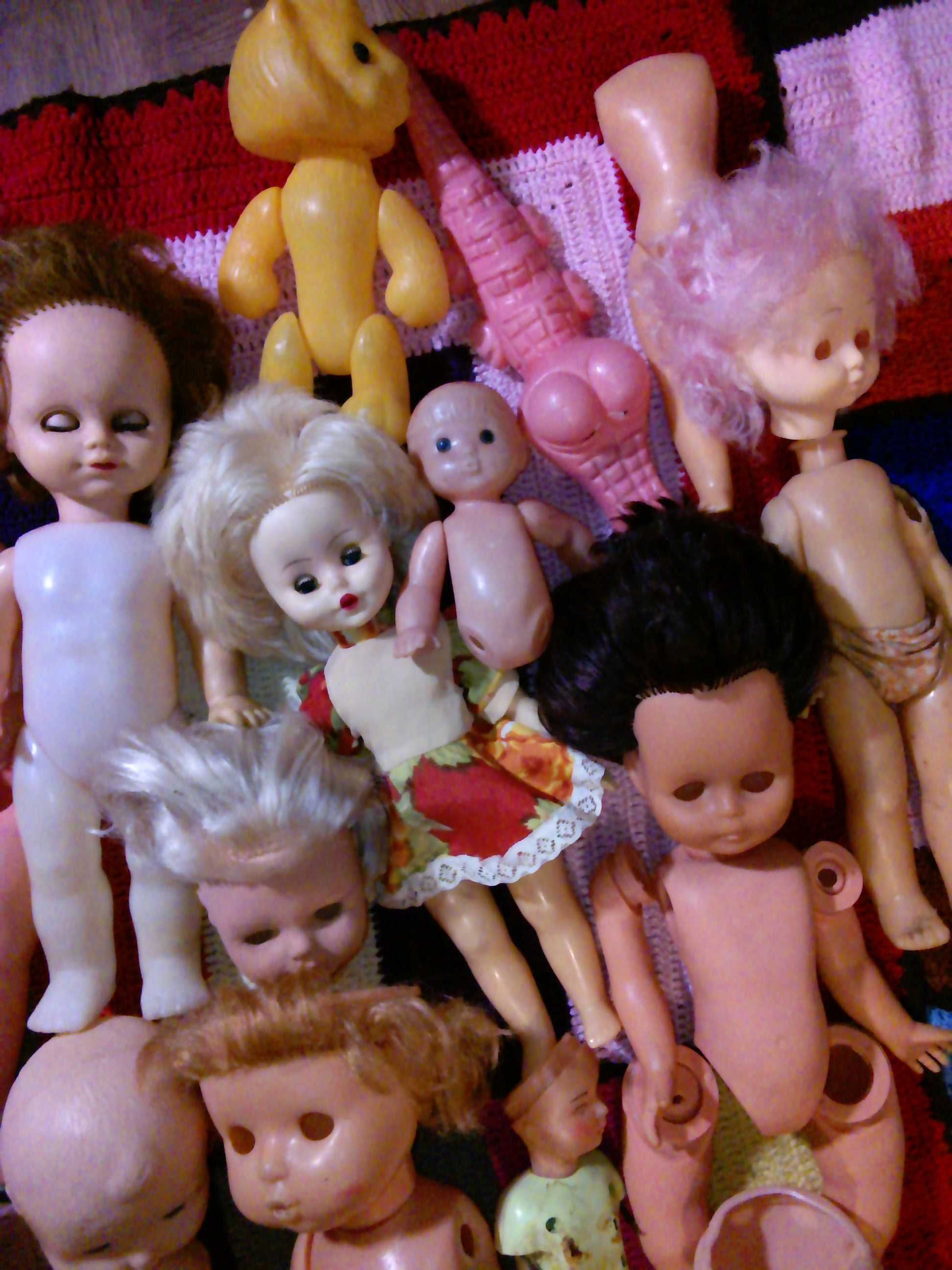 Продам куклы СССР ,целые и запчасти, цена за все