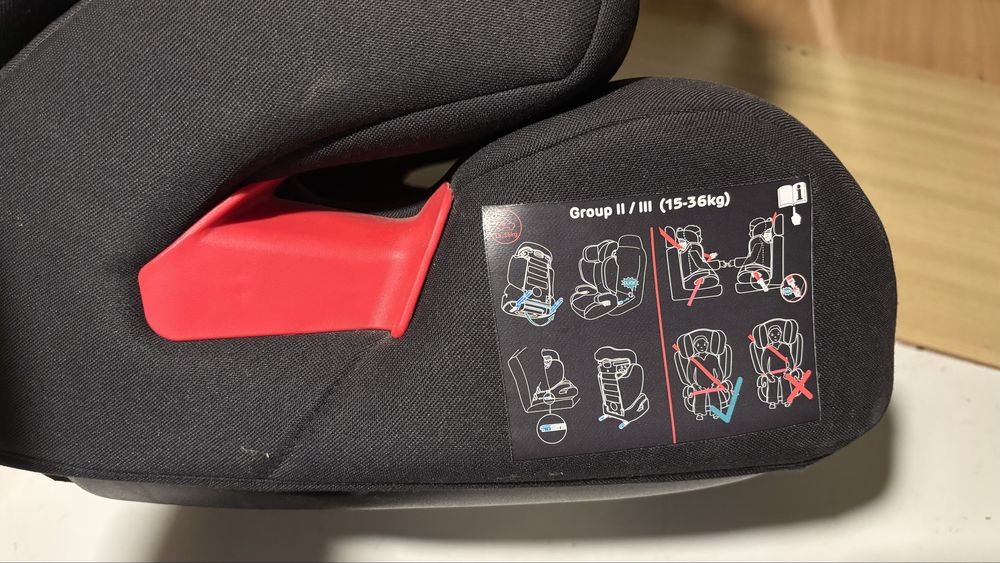 Fotelik Kinderkraft Xpand grupa II/III (15-36 kg) Isofix